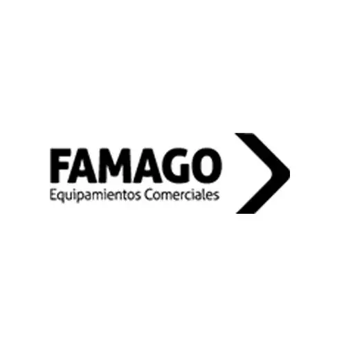 Logo de Famago en color negro